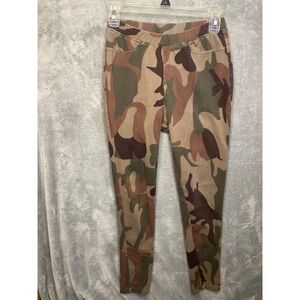 Lildy Printed Jeggings Camouflage‎ Stretch Waist Pockets Women's Size S M
